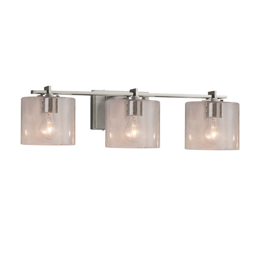 Fusion Three Light Bath Bar Brushed Nickel