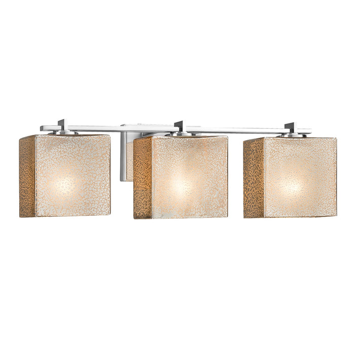 Justice Designs - FSN-8443-55-MROR-CROM-LED3-2100 - LED Bath Bar - Fusion - Polished Chrome