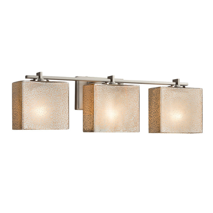 Justice Designs - FSN-8443-55-MROR-NCKL-LED3-2100 - LED Bath Bar - Fusion - Brushed Nickel