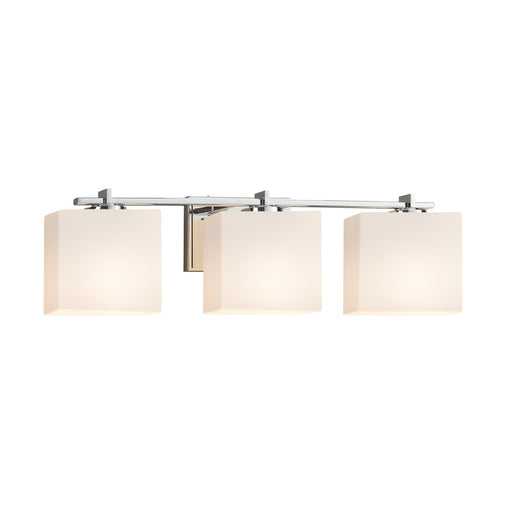 Fusion Three Light Bath Bar Polished Chrome