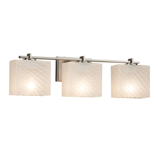 Fusion Three Light Bath Bar Brushed Nickel