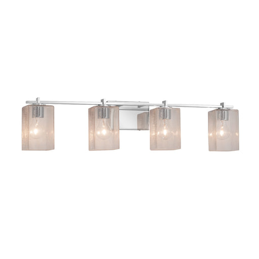 Fusion Four Light Bath Bar Polished Chrome