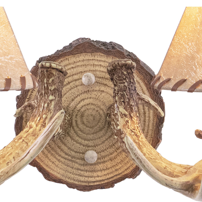 Vaxcel - WL33042NS - Two Light Wall Sconce - Lodge - Noachian Stone