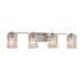 Justice Designs - FSN-8444-15-SEED-NCKL-LED4-2800 - LED Bath Bar - Fusion - Brushed Nickel
