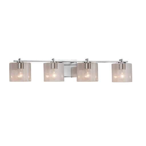 Fusion Four Light Bath Bar Polished Chrome