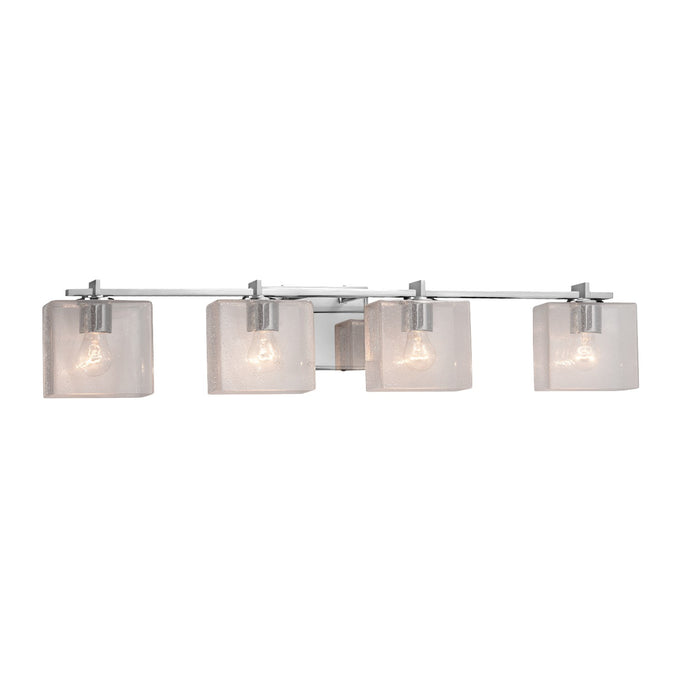 Justice Designs - FSN-8444-55-SEED-CROM-LED4-2800 - LED Bath Bar - Fusion - Polished Chrome