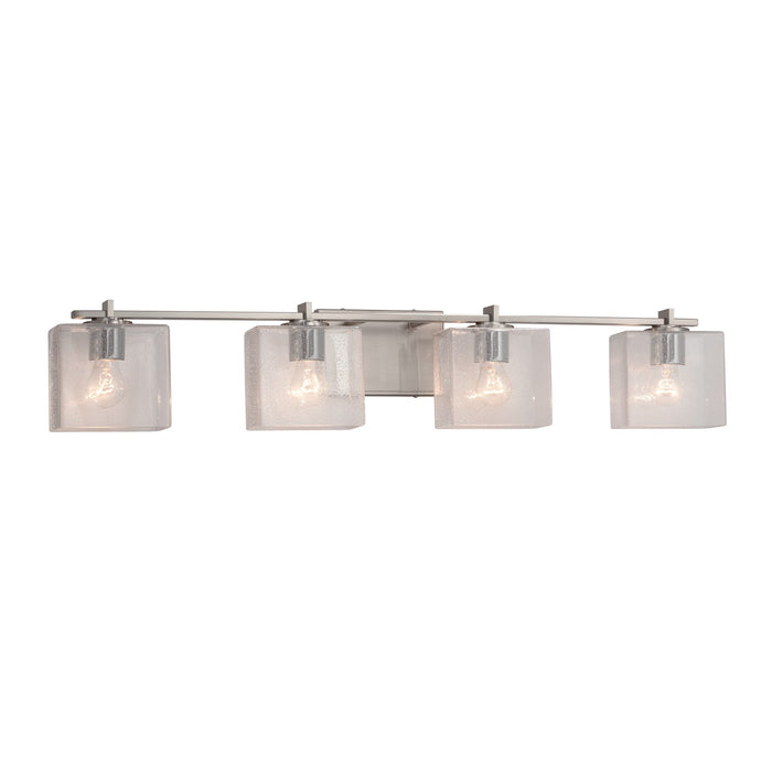 Justice Designs - FSN-8444-55-SEED-NCKL-LED4-2800 - LED Bath Bar - Fusion - Brushed Nickel