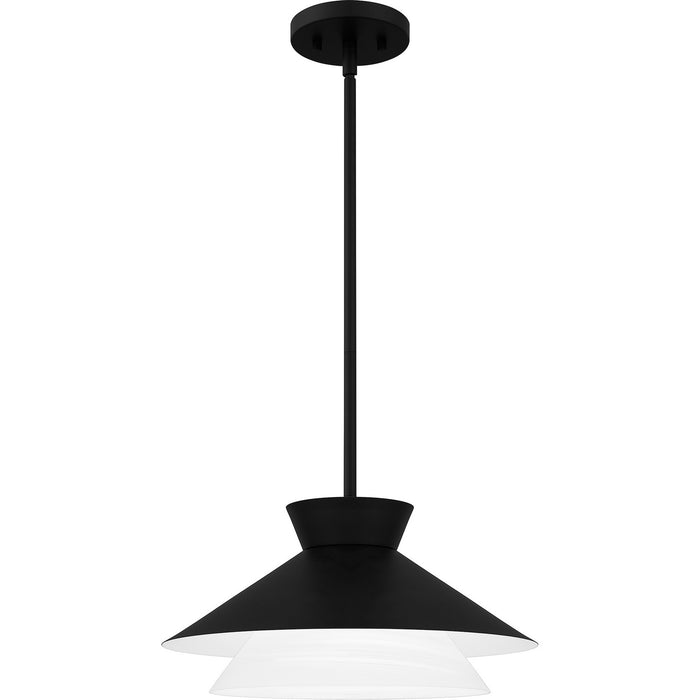 Quoizel - QP6171MBK - One Light Pendant - Quoizel Pendant - Matte Black