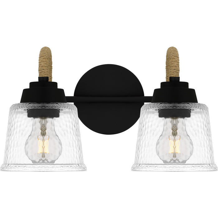 Quoizel - SEB8614MBK - Two Light Bath - Seabreeze - Matte Black