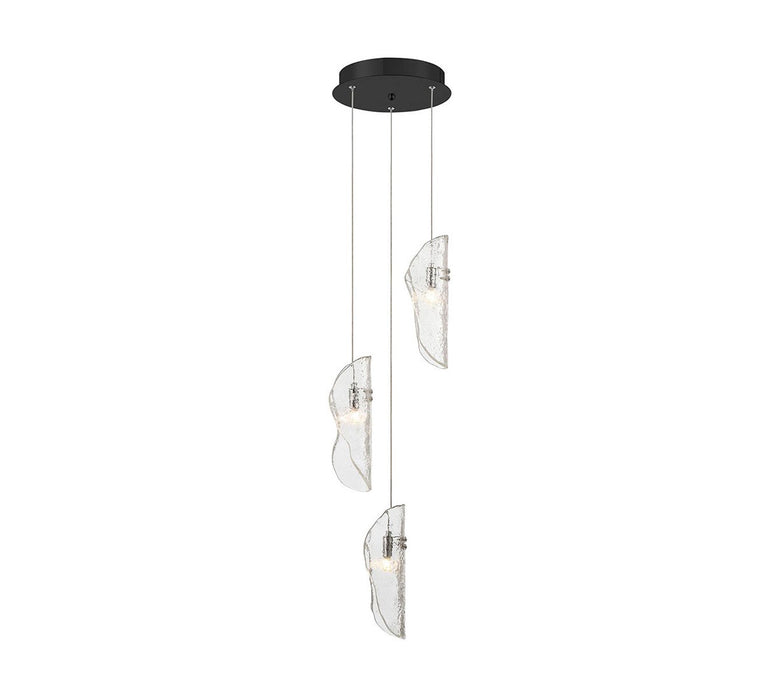 Lib & Co. - 10162-017-02 - LED Pendant - Sorrento - Black