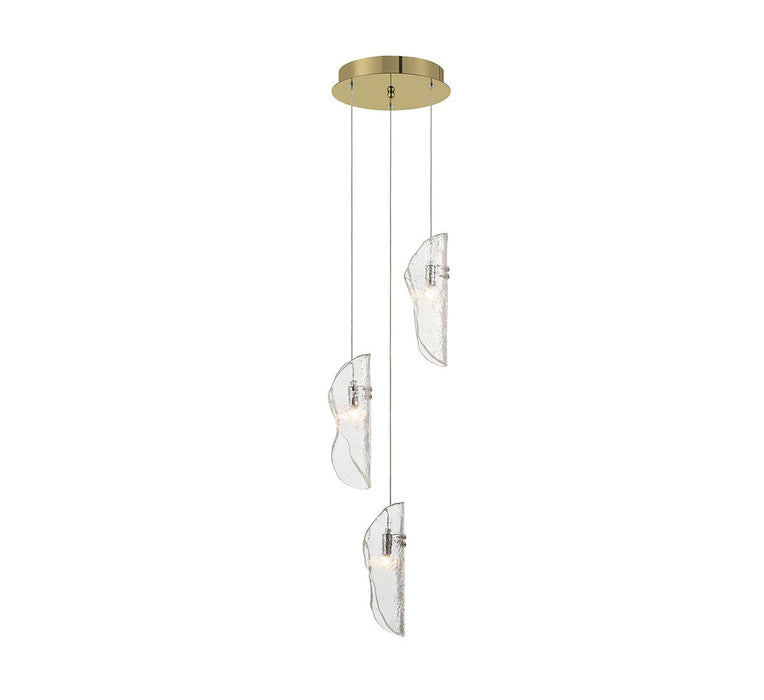 Lib & Co. - 10162-017-07 - LED Pendant - Sorrento - Gold