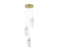 Lib & Co. - 10162-017-07 - LED Pendant - Sorrento - Gold