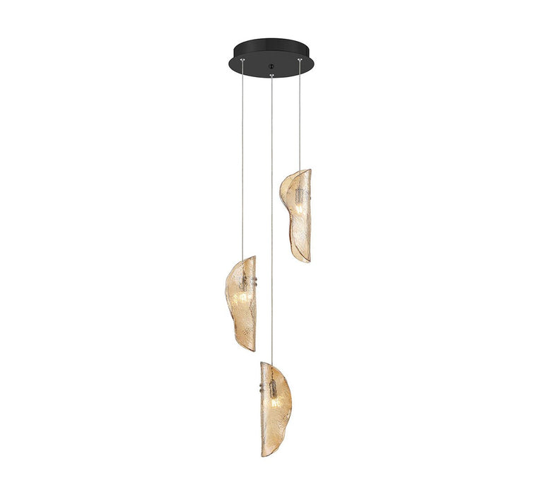 Lib & Co. - 10162-018-02 - LED Pendant - Sorrento - Black