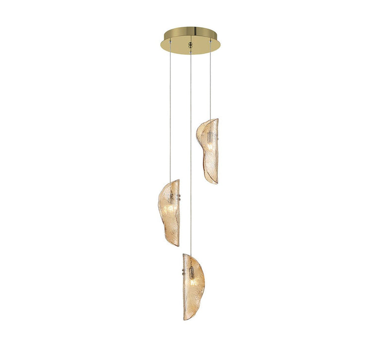 Lib & Co. - 10162-018-07 - LED Pendant - Sorrento - Gold