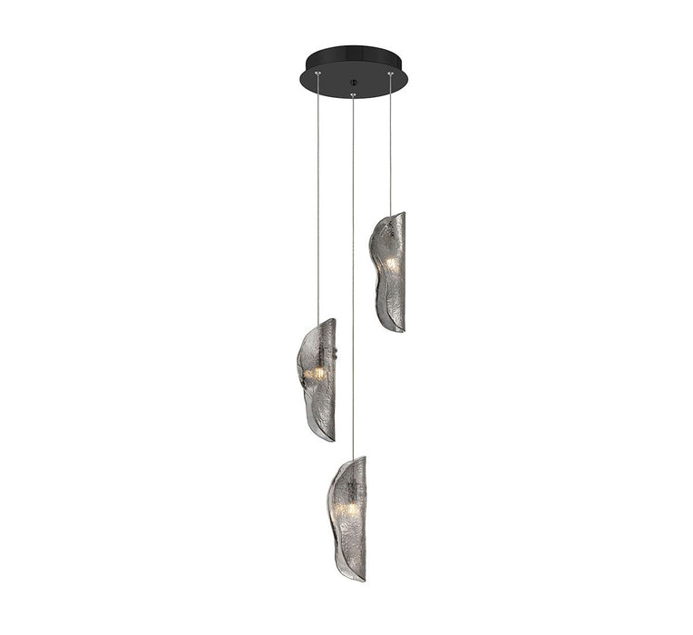 Lib & Co. - 10162-019-02 - LED Pendant - Sorrento - Black