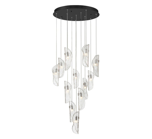 Sorrento LED Chandelier Black