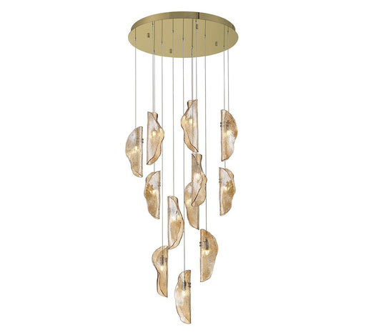 Lib & Co. - 10164-018-07 - LED Chandelier - Sorrento - Gold