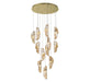 Lib & Co. - 10164-018-07 - LED Chandelier - Sorrento - Gold
