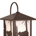 Vaxcel - OW35083BBZ - One Light Outdoor Wall Mount - Bozeman - Burnished Bronze