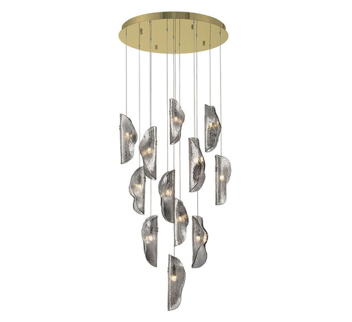 Lib & Co. - 10164-019-07 - LED Chandelier - Sorrento - Gold