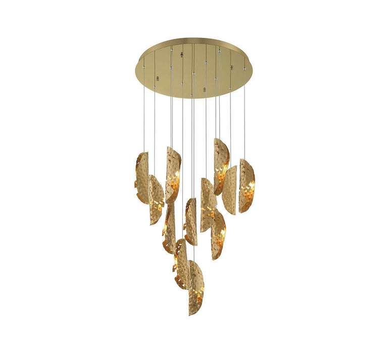 Lib & Co. - 10164-020-07 - LED Chandelier - Sorrento - Gold