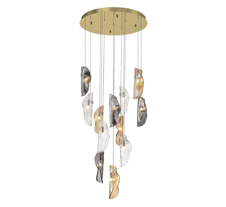 Lib & Co. - 10164-023-07 - LED Chandelier - Sorrento - Gold