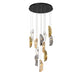 Lib & Co. - 10164-024-02 - LED Chandelier - Sorrento - Black
