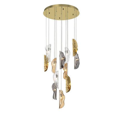 Lib & Co. - 10164-024-07 - LED Chandelier - Sorrento - Gold