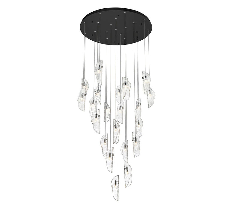 Lib & Co. - 10167-017-02 - LED Chandelier - Sorrento - Black