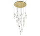 Lib & Co. - 10167-017-07 - LED Chandelier - Sorrento - Gold