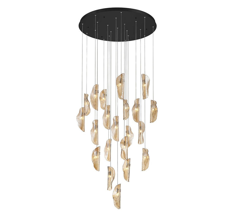Lib & Co. - 10167-018-02 - LED Chandelier - Sorrento - Black