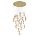 Lib & Co. - 10167-018-07 - LED Chandelier - Sorrento - Gold