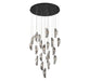 Lib & Co. - 10167-019-02 - LED Chandelier - Sorrento - Black