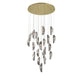 Lib & Co. - 10167-019-07 - LED Chandelier - Sorrento - Gold