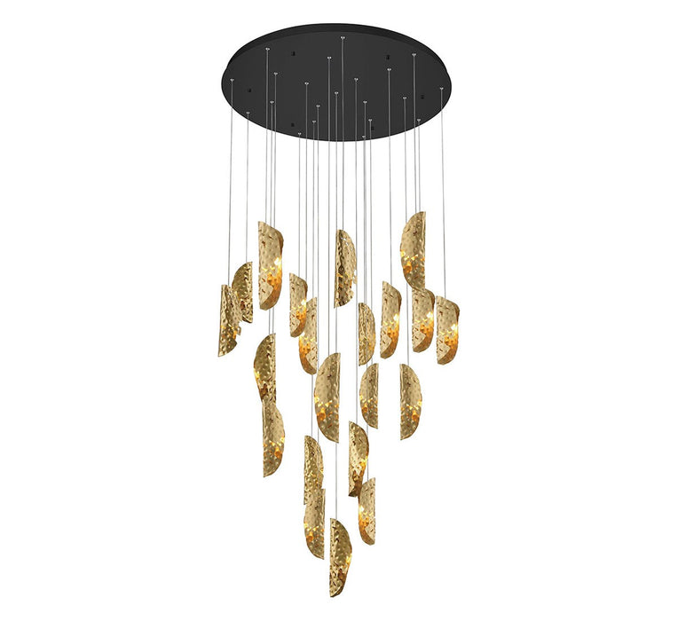 Lib & Co. - 10167-020-02 - LED Chandelier - Sorrento - Black