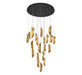 Lib & Co. - 10167-020-02 - LED Chandelier - Sorrento - Black
