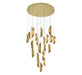 Lib & Co. - 10167-020-07 - LED Chandelier - Sorrento - Gold