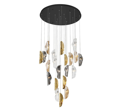 Sorrento LED Chandelier Black