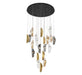 Lib & Co. - 10167-024-02 - LED Chandelier - Sorrento - Black