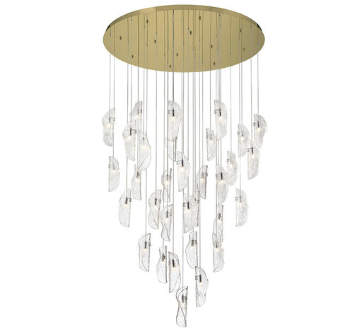 Lib & Co. - 10169-017-07 - LED Chandelier - Sorrento - Gold