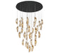 Lib & Co. - 10169-018-02 - LED Chandelier - Sorrento - Black