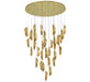 Lib & Co. - 10169-020-07 - LED Chandelier - Sorrento - Gold