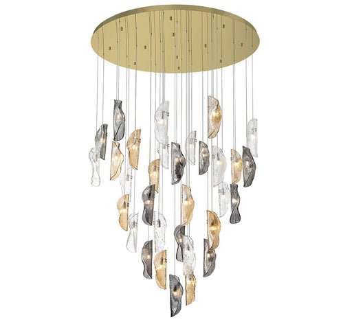 Lib & Co. - 10169-023-07 - LED Chandelier - Sorrento - Gold