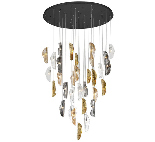 Sorrento LED Chandelier Black