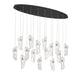 Lib & Co. - 10172-017-02 - LED Chandelier - Sorrento - Black