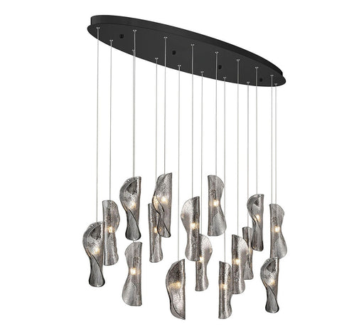 Sorrento LED Chandelier Black