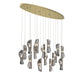 Lib & Co. - 10172-019-07 - LED Chandelier - Sorrento - Gold