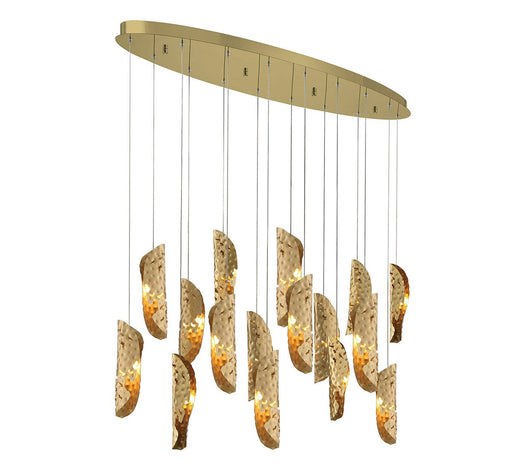 Sorrento LED Chandelier Gold