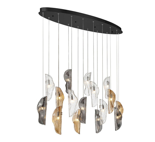 Sorrento LED Chandelier Black