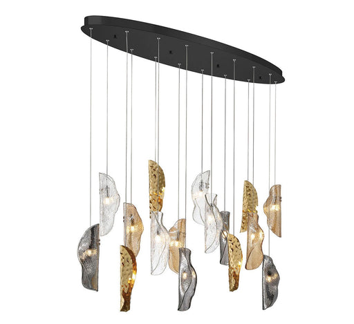Sorrento LED Chandelier Black
